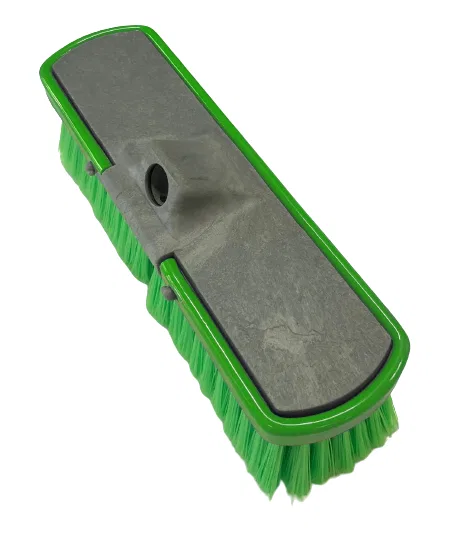 BRUS026 – ADJ. A BRUSH Car Wash Brush, 10 Inch Wide Brush Head Attachment Only Polyester Bristle